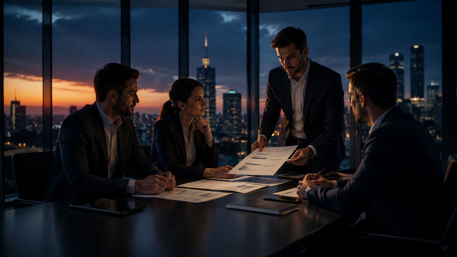 Ambiente corporativo da Impulse One Credit